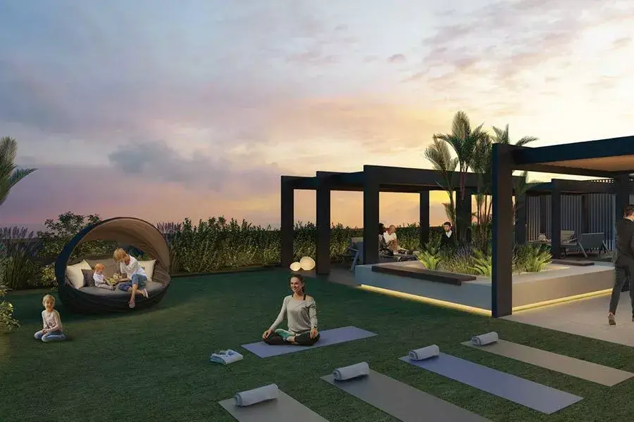 Белгравия Хайтс 1 — Здоровье и велнес — Йога-студия — amenity | Profound Properties, Dubai