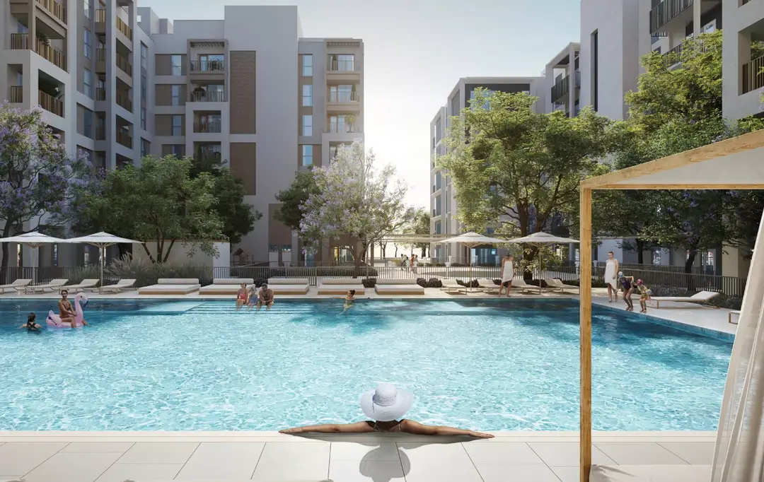 سيدار — مسبح — مسبح خارجي — amenity | Profound Properties, Dubai