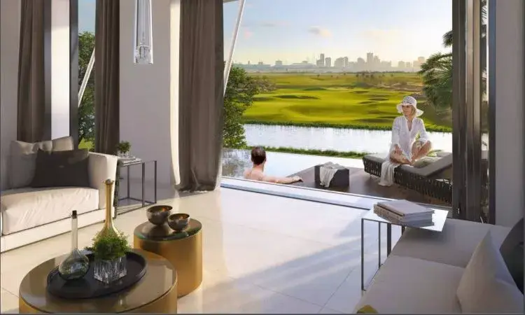 XV Виллы — Бассейны — Открытый бассейн — amenity | Profound Properties, Dubai