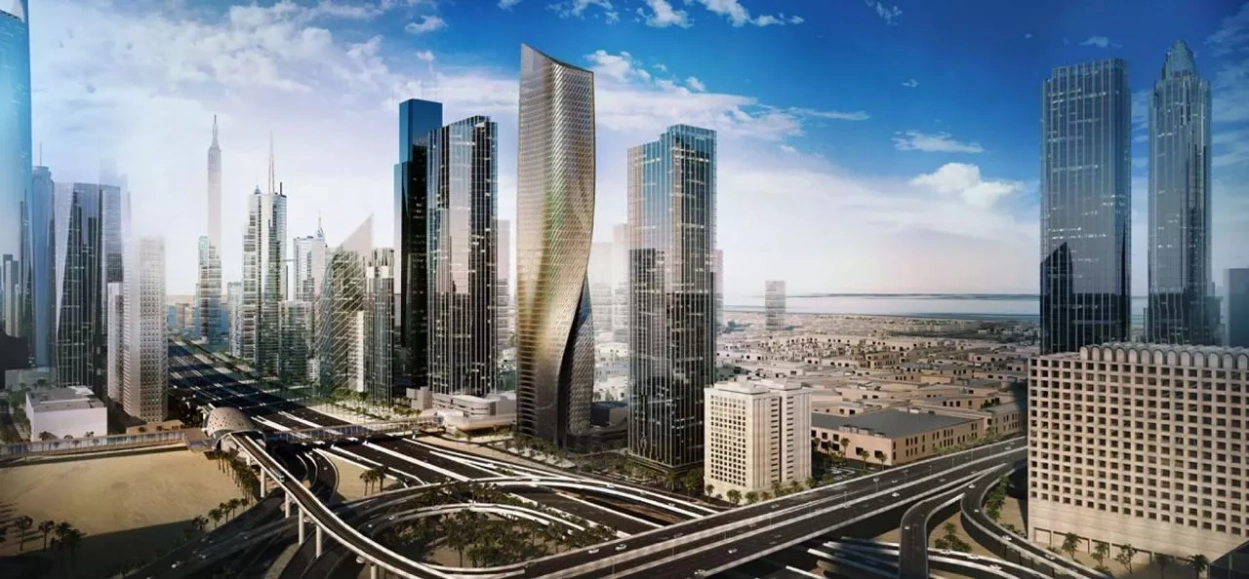 Wasl Tower — City view, Skyline Views | Profound Properties, Dubai