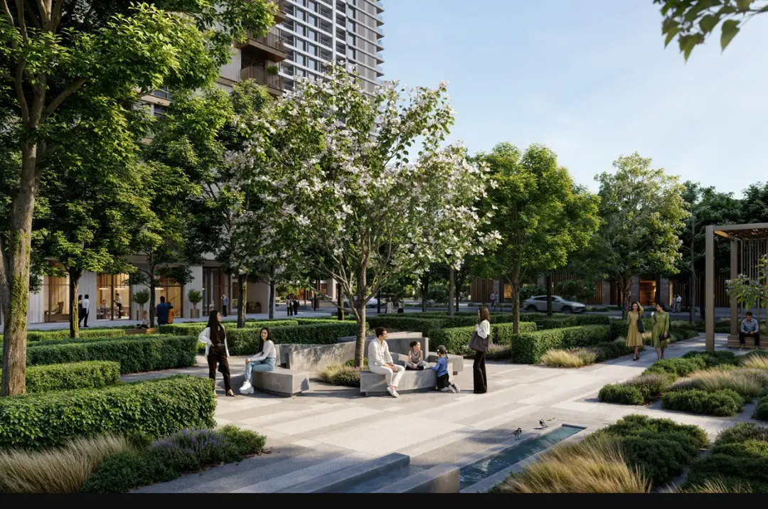 地址公寓迪拜溪港 — 娱乐 — 社区花园 — amenity | Profound Properties, Dubai