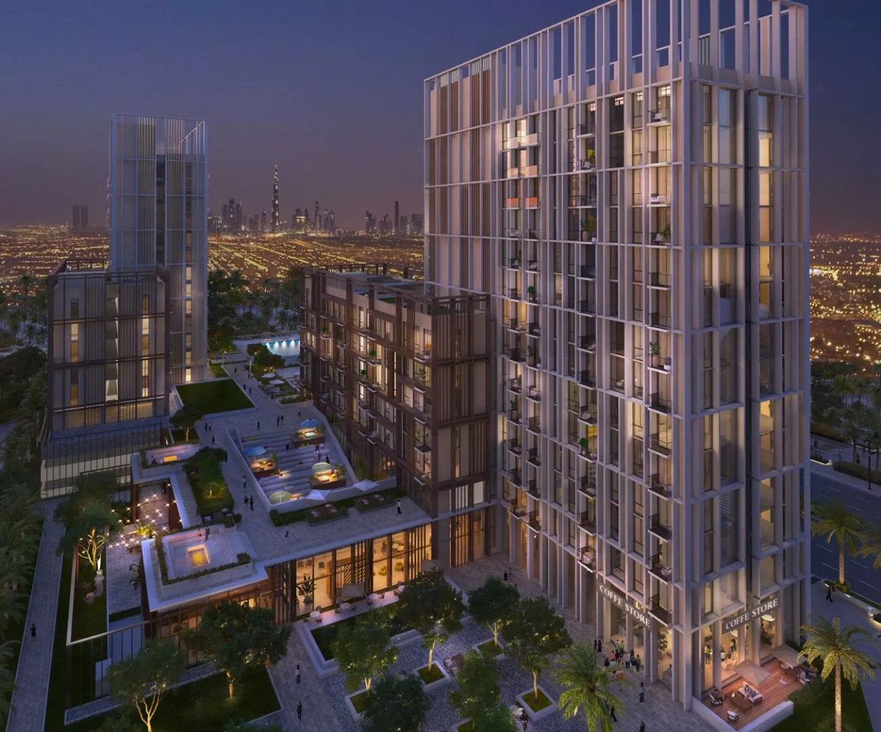 Socio — City view | Profound Properties, Dubai