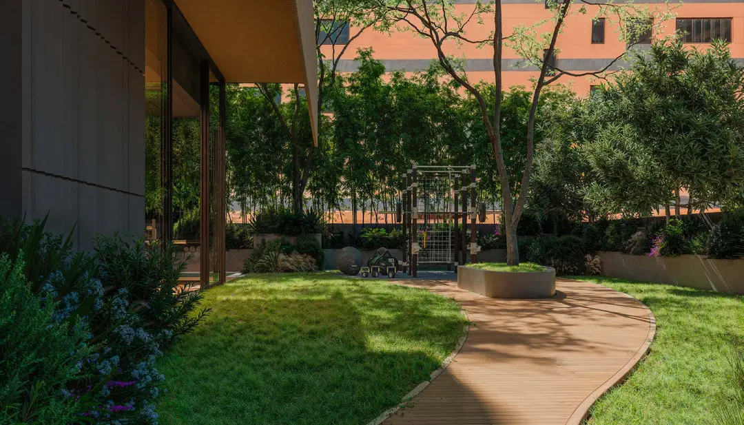 Elemental 22 — Entertainment — Private Garden — amenity | Profound Properties, Dubai