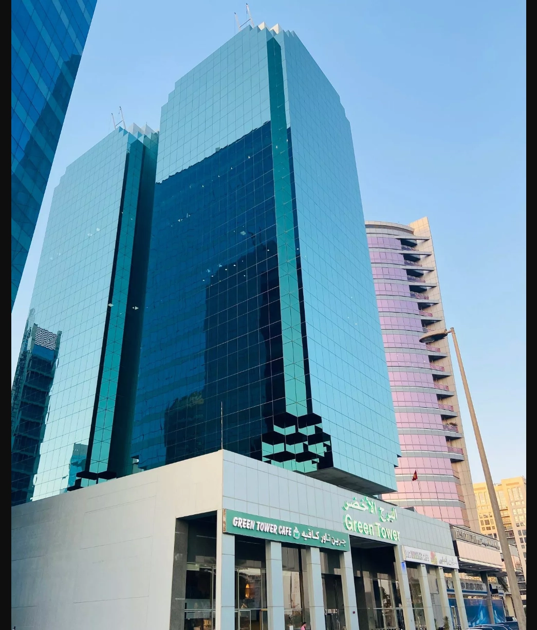 Green Tower — City view | Profound Properties, Dubai