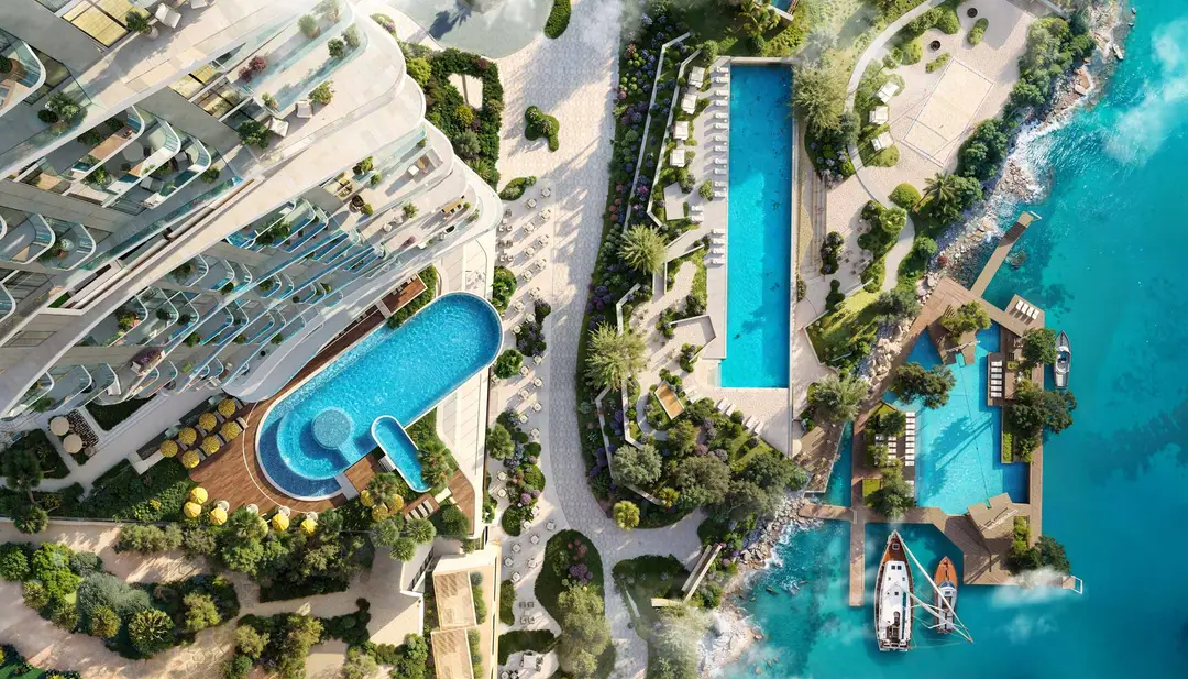 Sensia — Swimming Pools — Infinity Swimming Pool — amenity | Profound Properties, Dubai