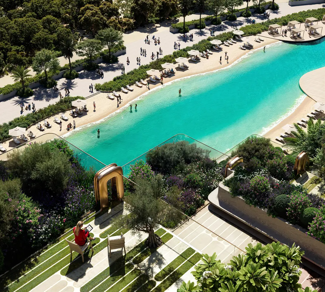 The Symphony — 独家 — 私人海滩通道 — amenity | Profound Properties, Dubai