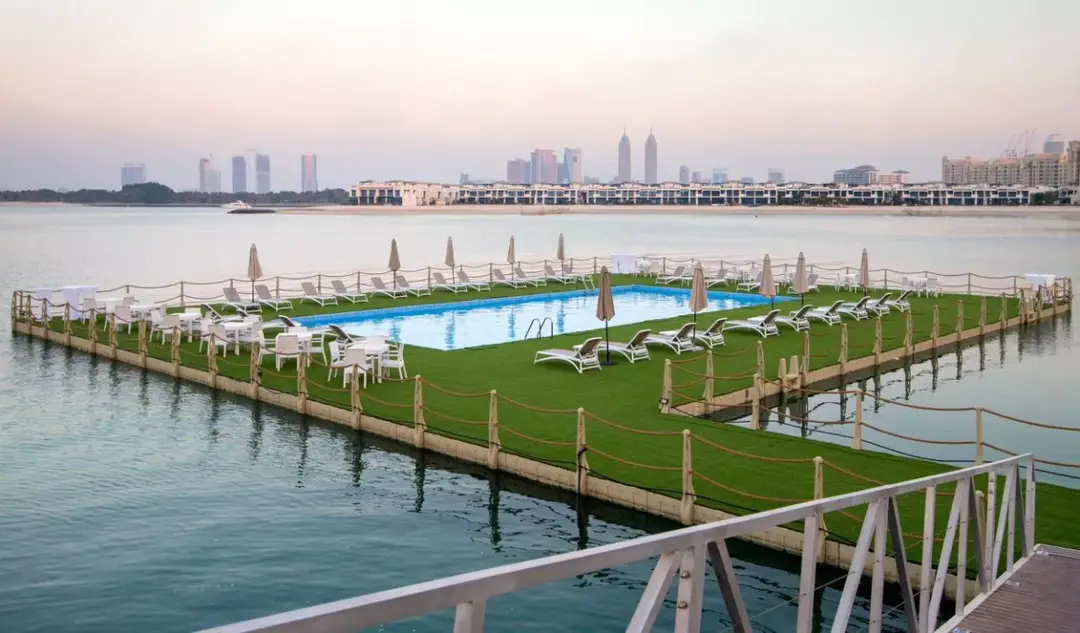 Club Vista Mare — Swimming Pools — Outdoor Swimming Pool — amenity | Profound Properties, Dubai
