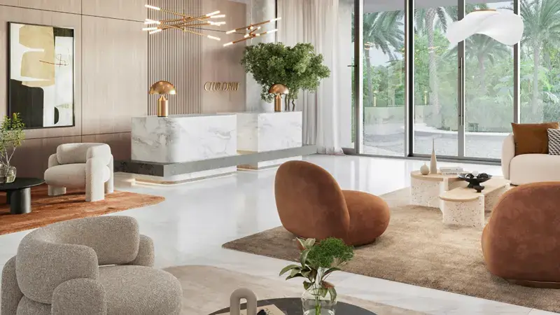 Club Drive — Social & Event — Lounge Area — amenity | Profound Properties, Dubai