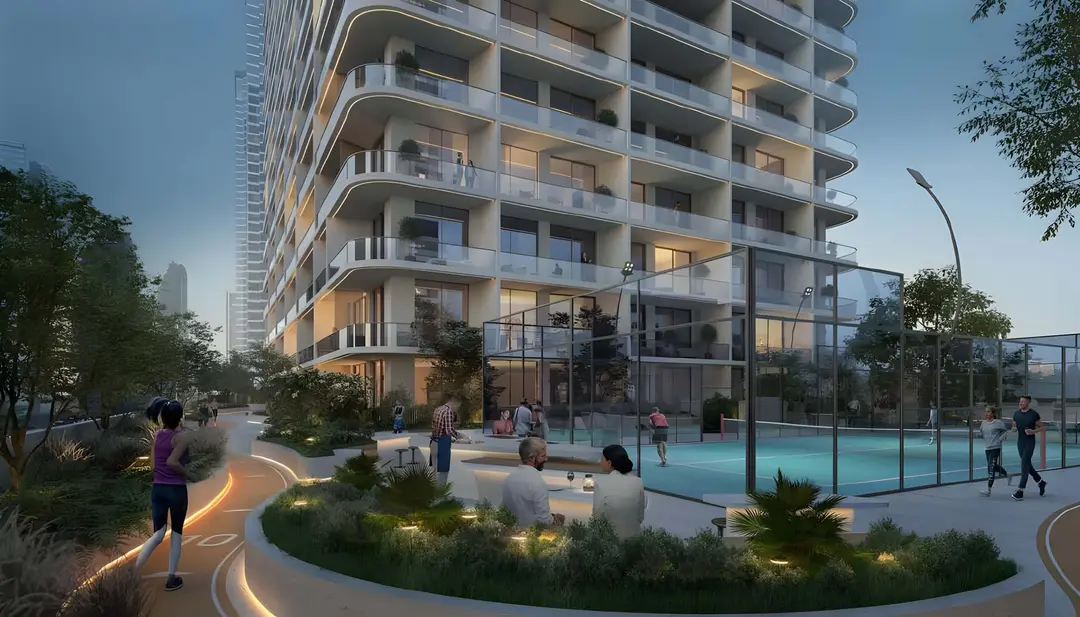 Marriott Residences JLT — Sports — Tennis Court — amenity | Profound Properties, Dubai
