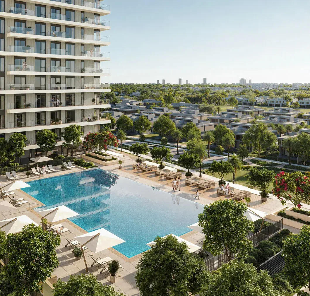 Vida Residences Club Point — Swimming Pools — Outdoor Swimming Pool — amenity | Profound Properties, Dubai