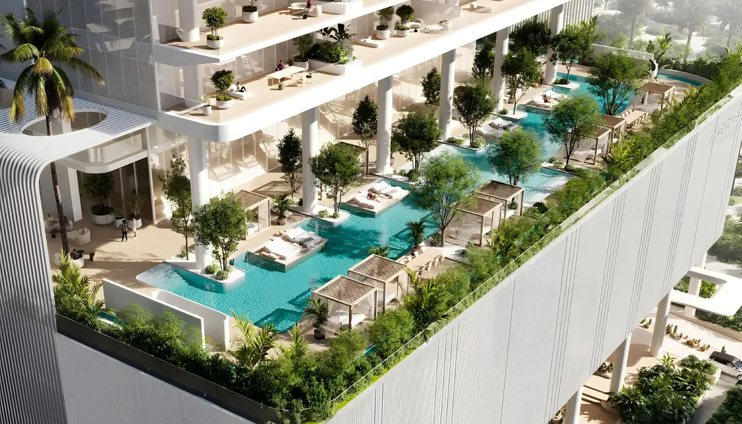 The Chedi Private Residences — Swimming Pools — Outdoor Swimming Pool — amenity | Profound Properties, Dubai