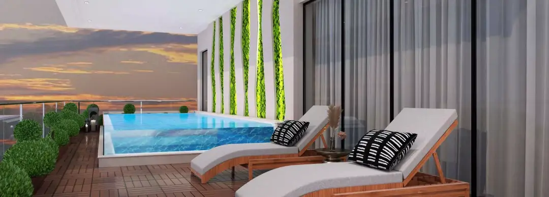 GEMZ — Piscines — Piscine à débordement — amenity | Profound Properties, Dubai