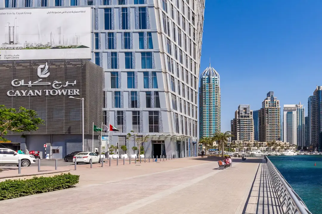 Cayan Tower — Swimming Pools — Outdoor Swimming Pool — amenity | Profound Properties, Dubai