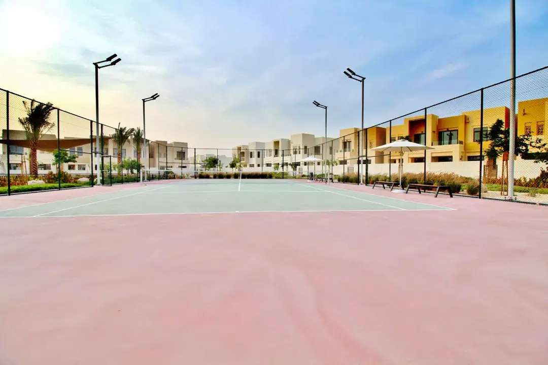 Reem - Mira Oasis — Sports — Tennis Court — amenity | Profound Properties, Dubai