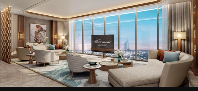 فيرمونت ريزيدنسز دبي سكاي لاين