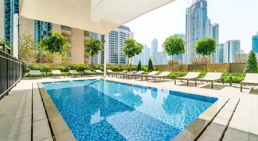 The Residences — Swimming Pools — Outdoor Swimming Pool — amenity | Profound Properties, Dubai