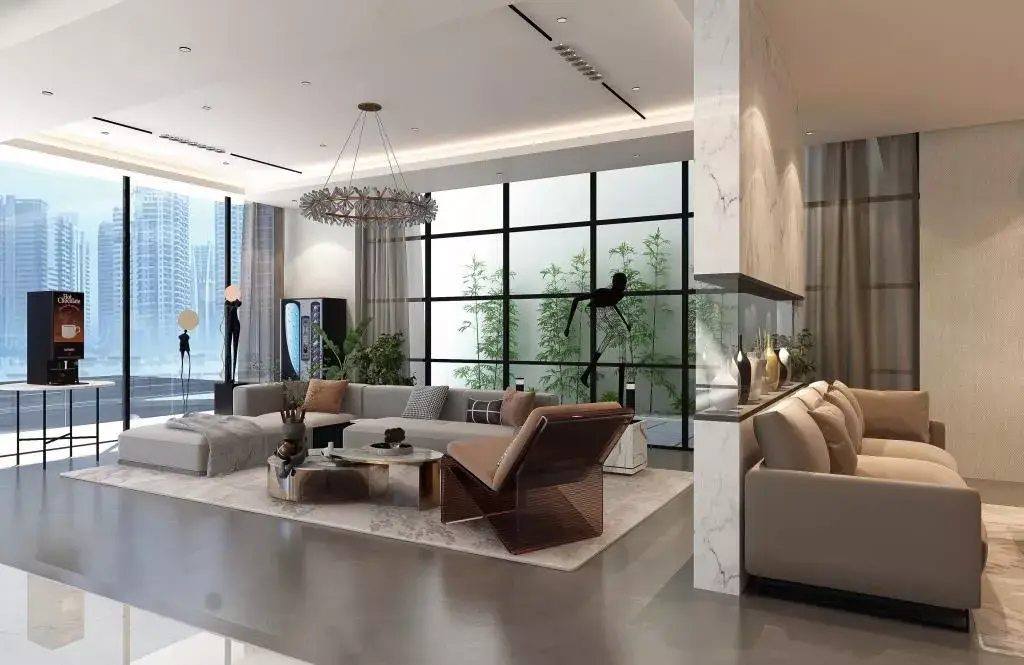 普瑞姆公寓 3 — 社交与活动 — 休息区 — amenity | Profound Properties, Dubai