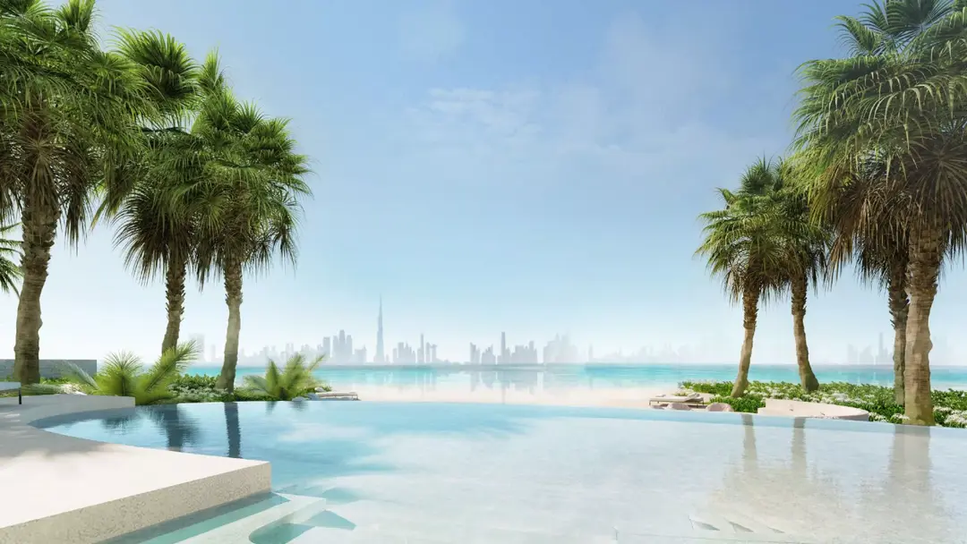 ZUHA岛 — 游泳池 — 室外游泳池 — amenity | Profound Properties, Dubai