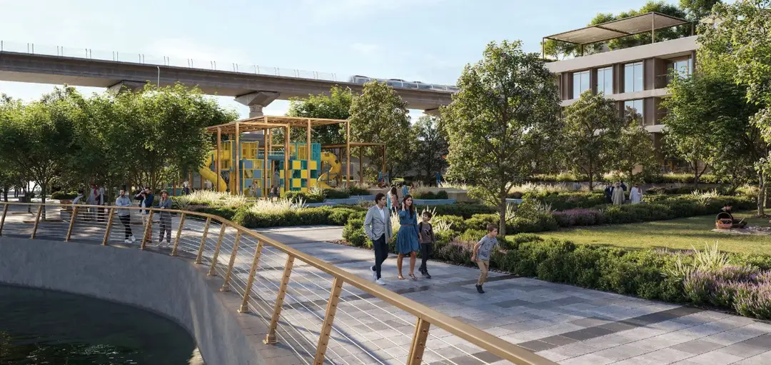 Palace Residences Creek Blue — Unterhaltung — Spielplätze / Kinderparks — amenity | Profound Properties, Dubai
