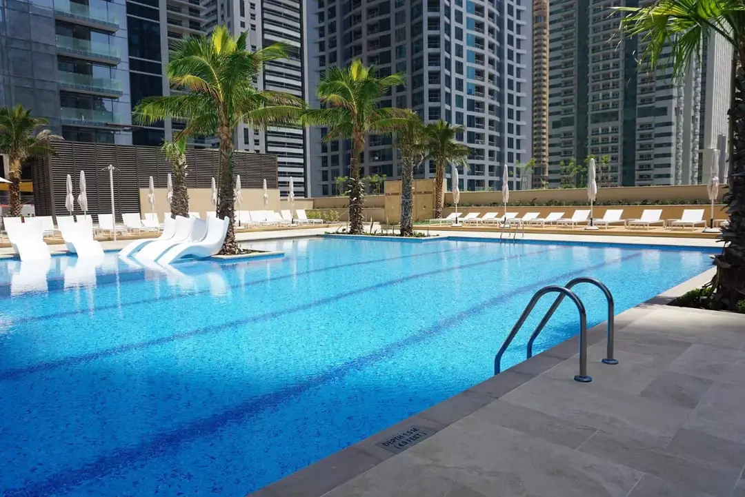 Residences at Marina Gate Tower 1 — Swimming Pools — Outdoor Swimming Pool — amenity | Profound Properties, Dubai
