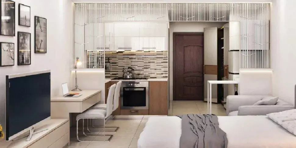 蒙特雷家具公寓 — 必须有 — 关闭的厨房 — feature | Profound Properties, Dubai
