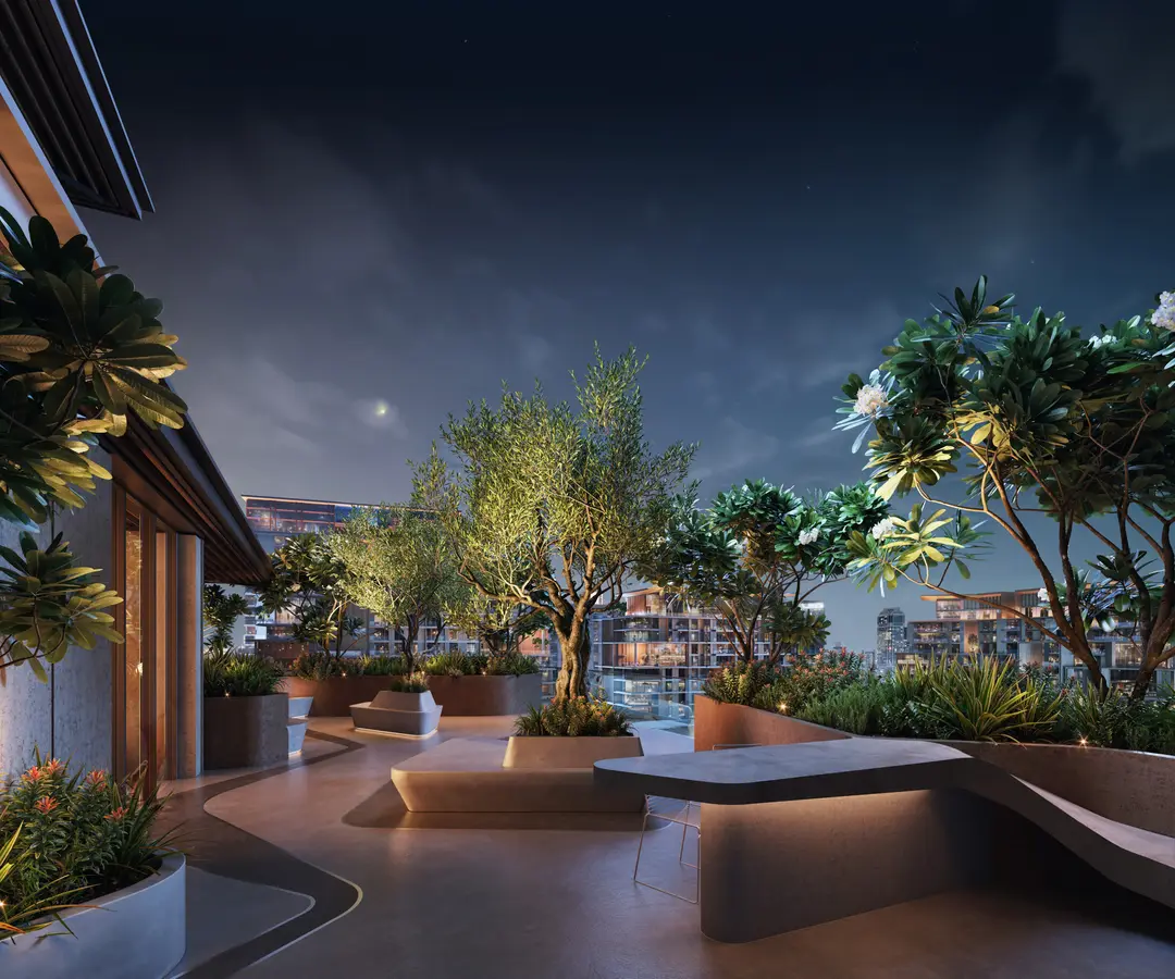 城市步道克雷斯特莱恩3 — 娱乐 — 私人花园 — amenity | Profound Properties, Dubai