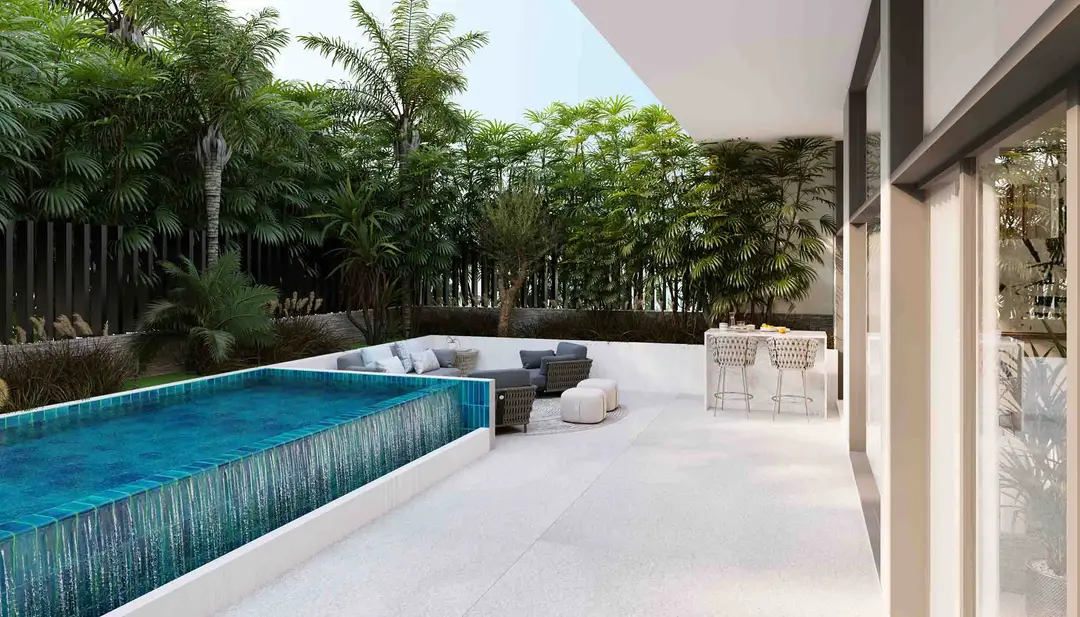 Solaia Residences — Swimming Pools — Infinity Swimming Pool — amenity | Profound Properties, Dubai