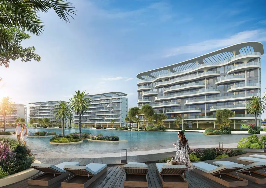DAMAC Lagoon Views — Swimming Pools — Outdoor Swimming Pool — amenity | Profound Properties, Dubai