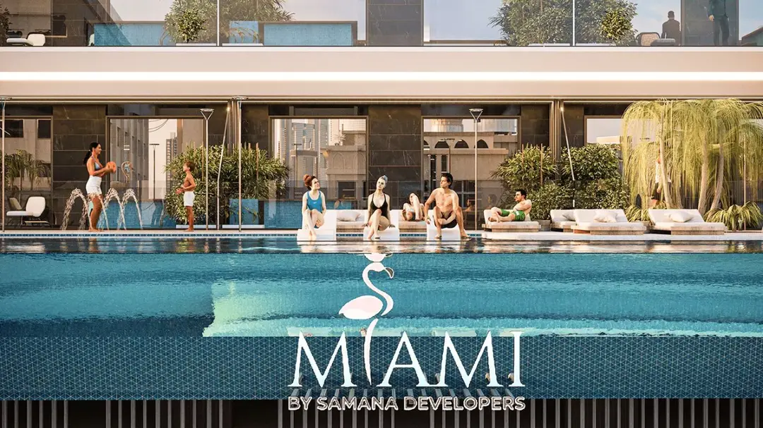 萨马纳迈阿密 — 游泳池 — 室外游泳池 — amenity | Profound Properties, Dubai