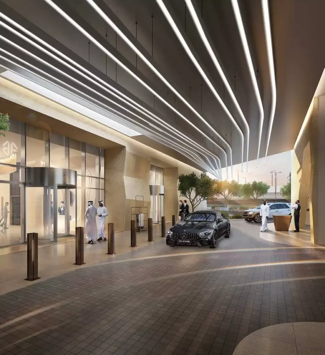 فندق وأجنحة أفاني بالم فيو دبي — حصريات — خدمة صف السيارات — amenity | Profound Properties, Dubai