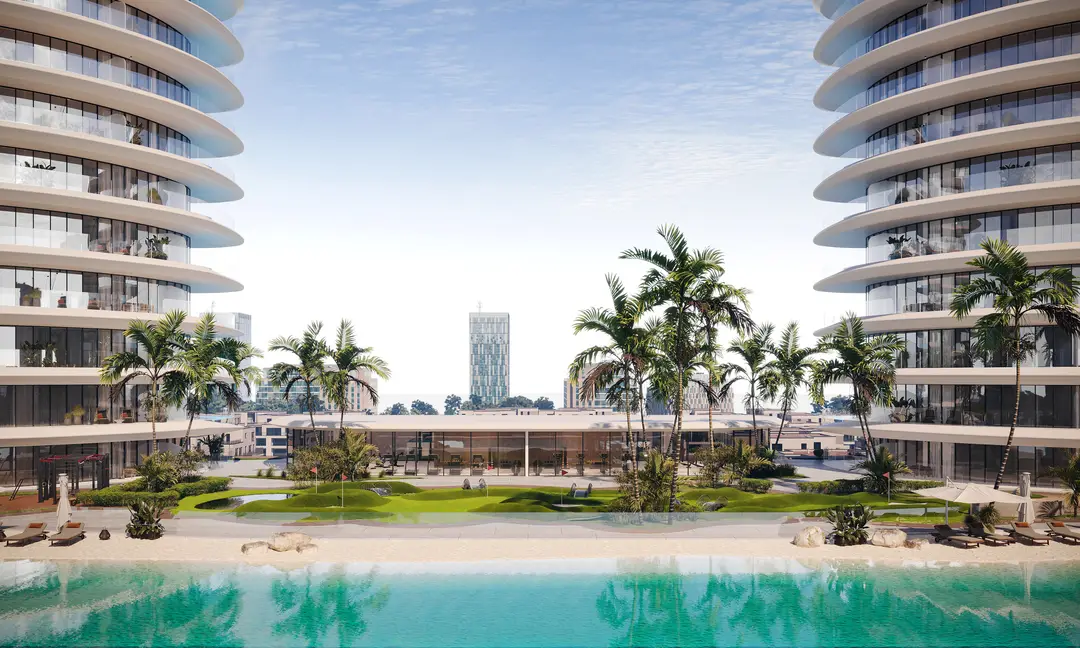 Trussardi Residences Phase II — مسبح — مسبح إنفينيتي — amenity | Profound Properties, Dubai