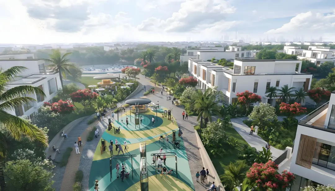 Riverside Views (Residences) — Sports — Running Tracks — amenity | Profound Properties, Dubai