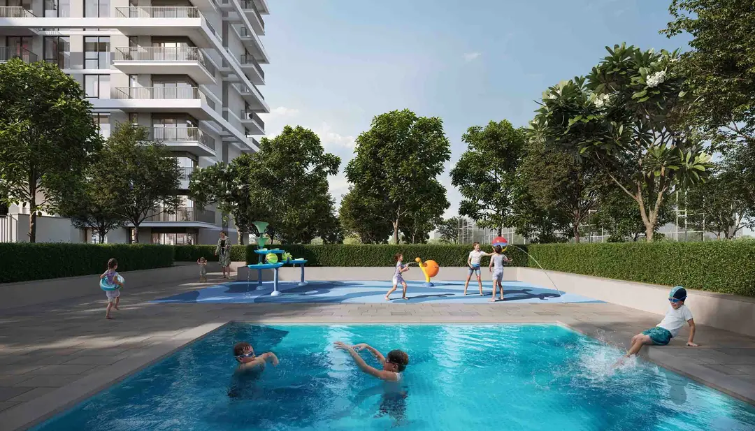 Golf Meadow — Swimming Pools — Kids Swimming Pool — amenity | Profound Properties, Dubai