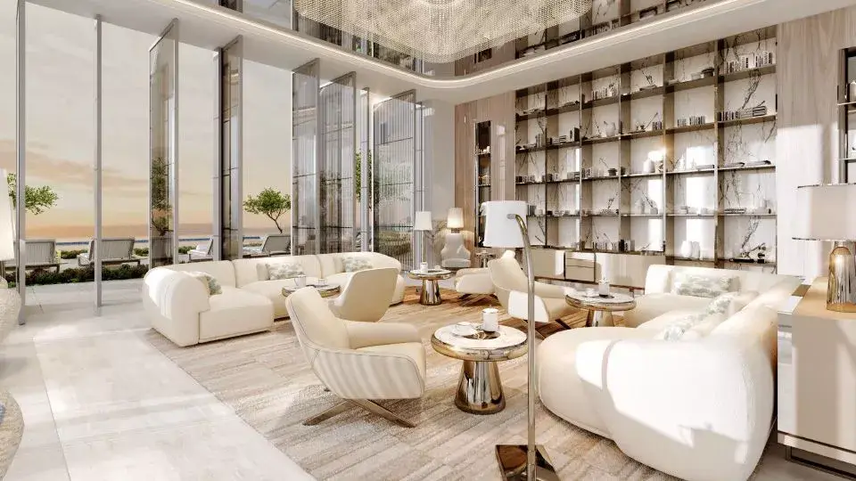 The Pier Residences — Social & Événement — Espace Lounge — amenity | Profound Properties, Dubai