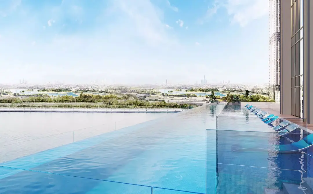 米索尼的城市绿洲 — 游泳池 — 室外游泳池 — amenity | Profound Properties, Dubai