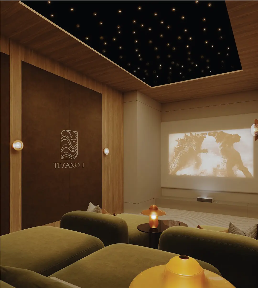 Tivano — Entertainment — Private Cinema Rooms — amenity | Profound Properties, Dubai