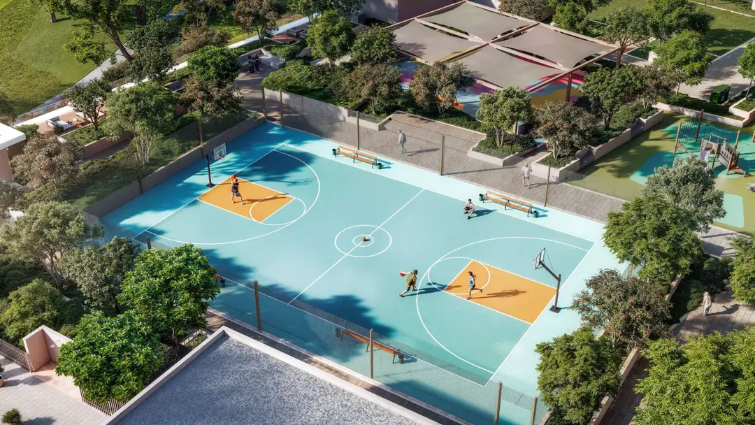 Greenridge — Sports — Terrain de basket-ball — amenity | Profound Properties, Dubai