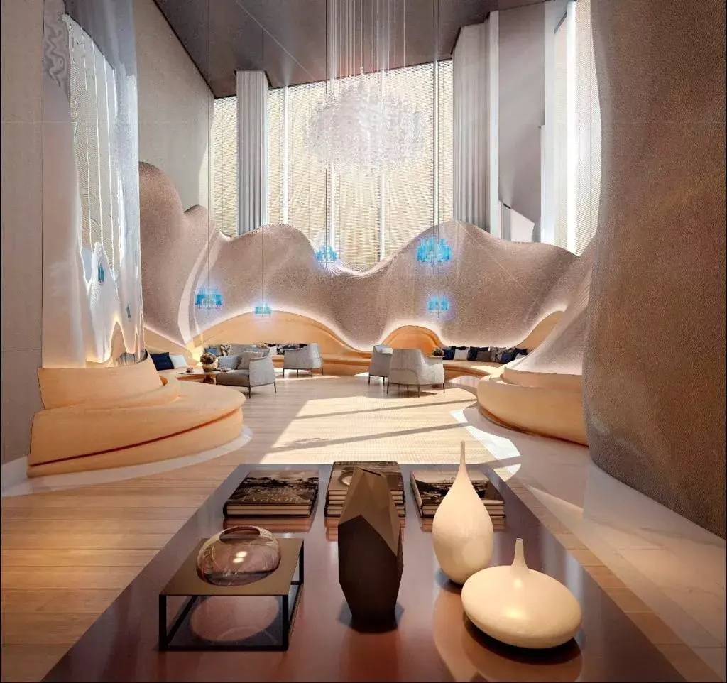 One Za'abeel — Social & Event — Lounge Area — amenity | Profound Properties, Dubai