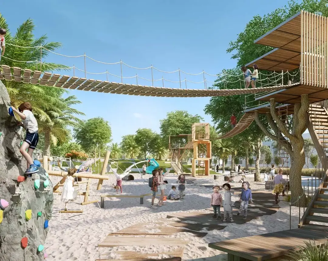تاليا في الوادي — رياضة — جدران التسلق — amenity | Profound Properties, Dubai