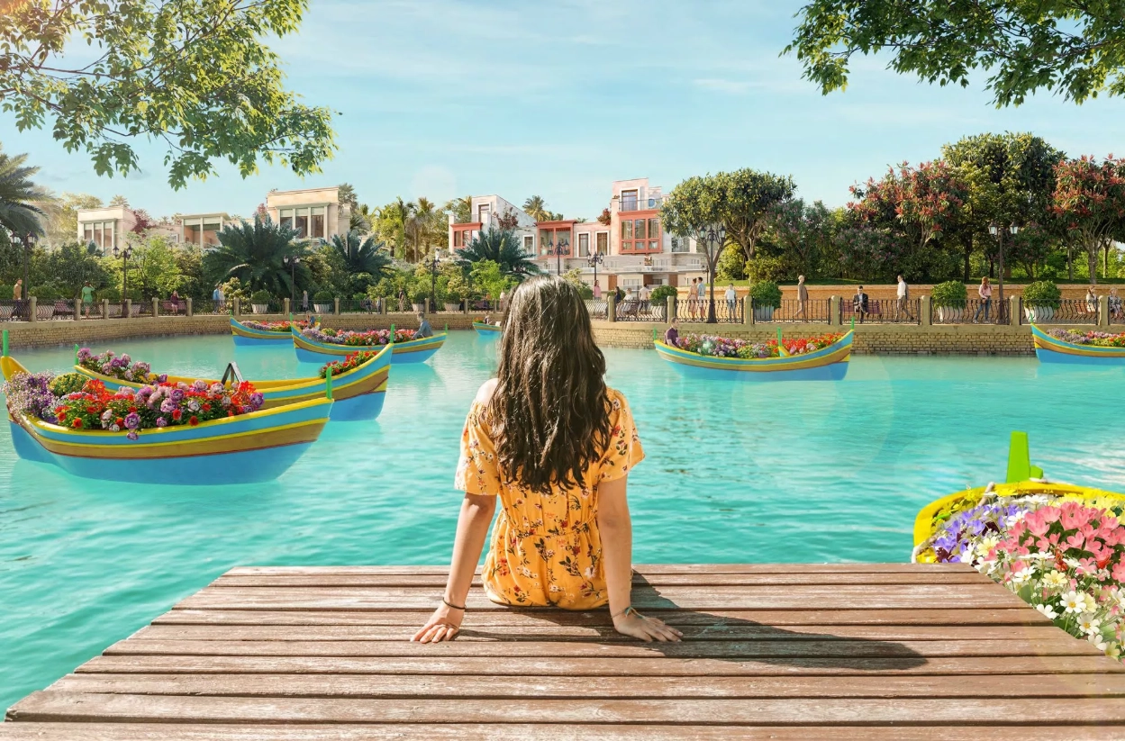 Malta at DAMAC Lagoons — Water view | Profound Properties, Dubai