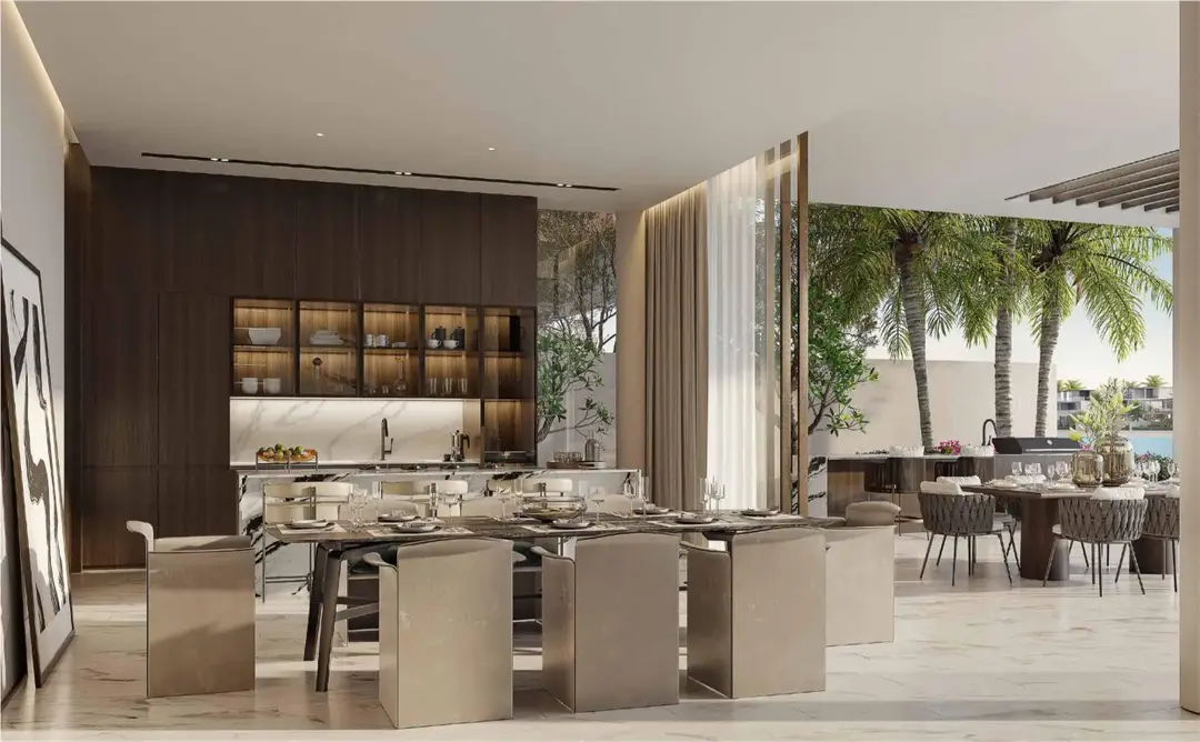The Beach Collection Villas — Must Have — Open Kitchen — feature | Profound Properties, Dubai