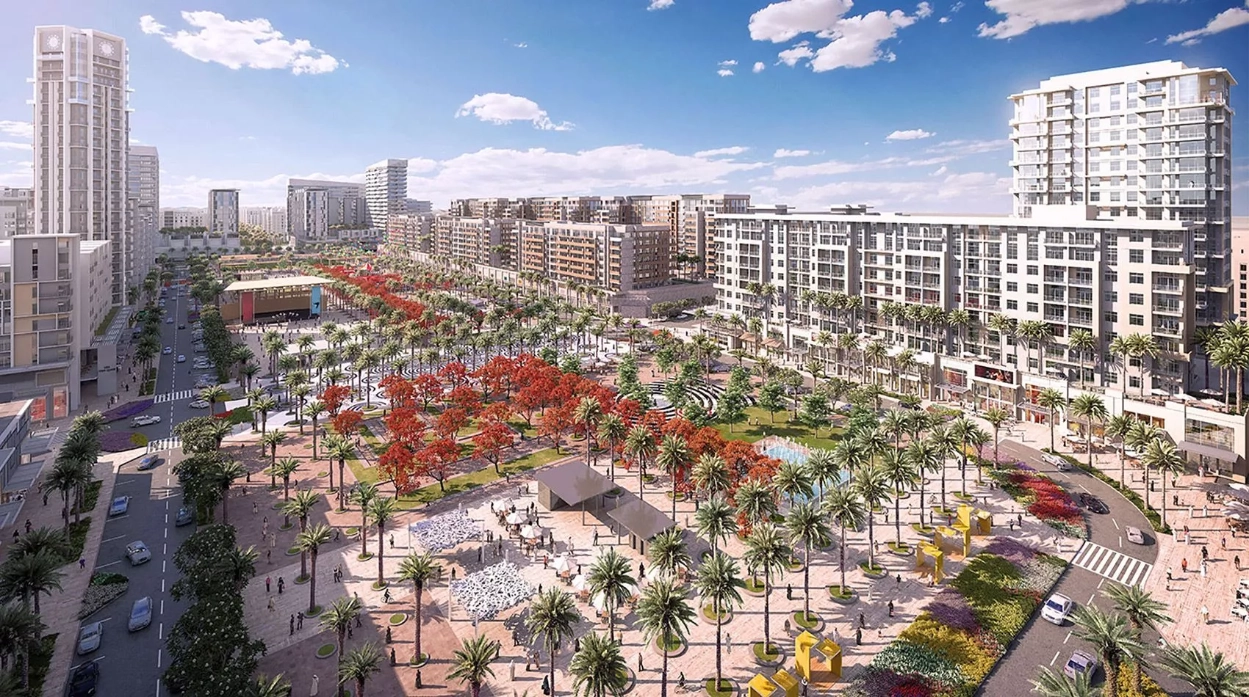 Rawda — Community view | Profound Properties, Dubai