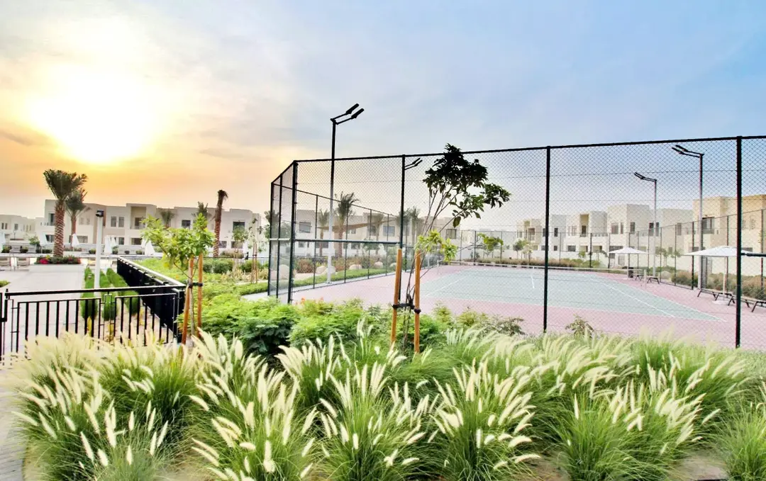 Reem - Mira Oasis — Sports — Tennis Court — amenity | Profound Properties, Dubai