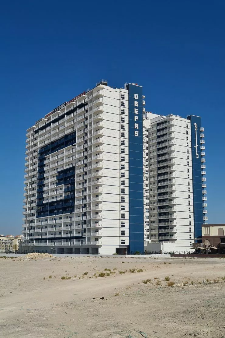 Geepas Tower: Modern Living in Arjan, Dubai