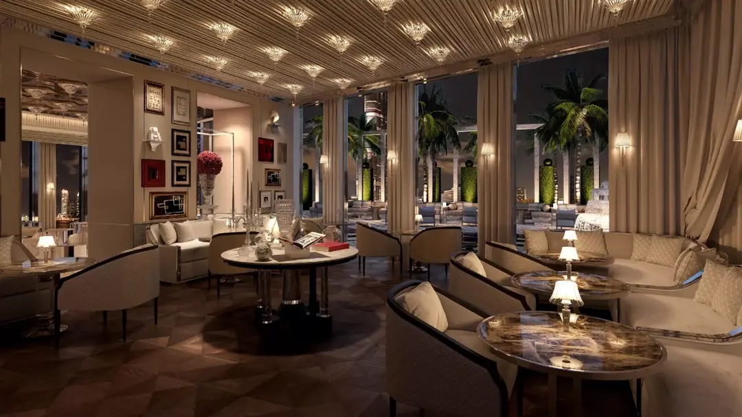 Baccarat Hôtel & Résidences — Social & Événement — Espace Lounge — amenity | Profound Properties, Dubai