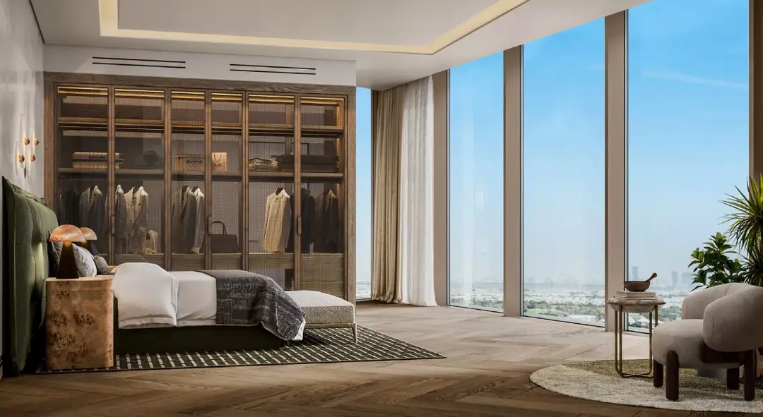 六感公寓迪拜码头 — 必须有 — 嵌入式衣柜 — feature | Profound Properties, Dubai