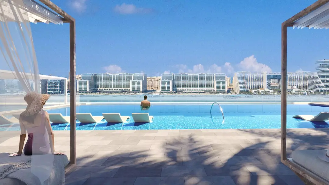Beachgate by Address — Swimming Pools — Outdoor Swimming Pool — amenity | Profound Properties, Dubai