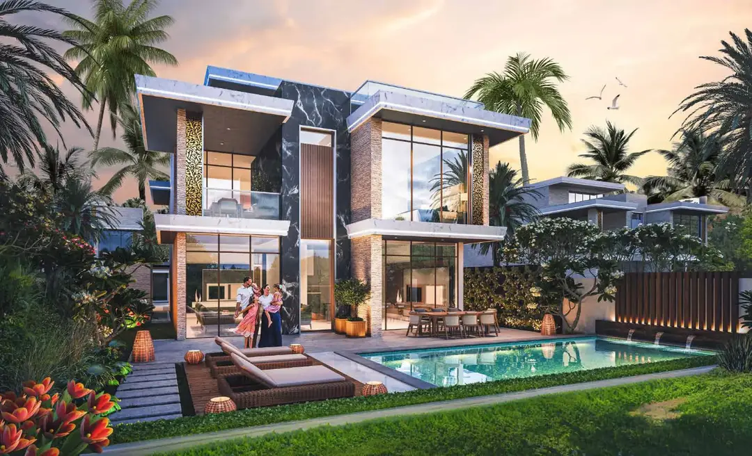 比佛利山庄大道别墅 — 游泳池 — 室外游泳池 — amenity | Profound Properties, Dubai