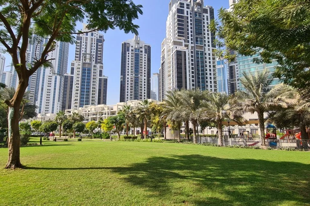 Saeed Tower 2 — Green view, Community view | Profound Properties, Dubai
