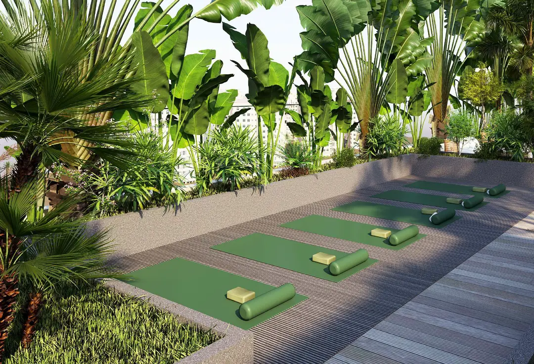 Solaia Residences — Health & Wellness — Yoga Studio — amenity | Profound Properties, Dubai